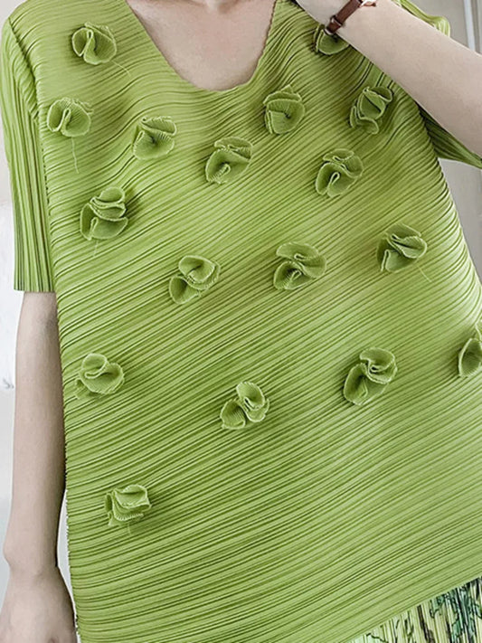 Truly Pleated Elegant Top