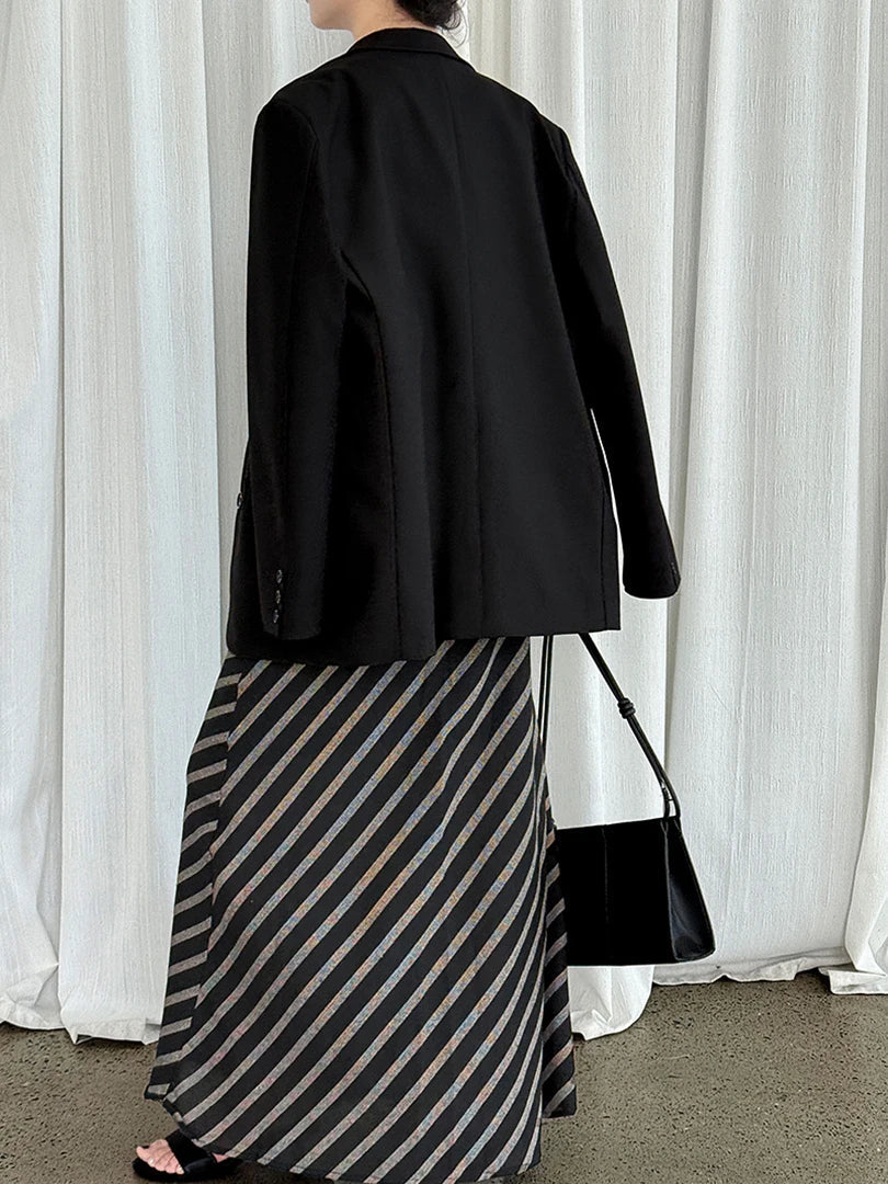 Japanese Cotton-Blend Skirt Set