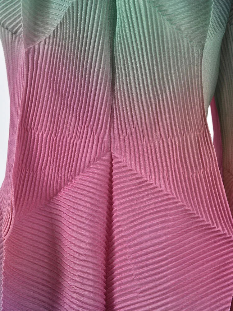 Women's Elegant Chic Gradient Pleated Trousers