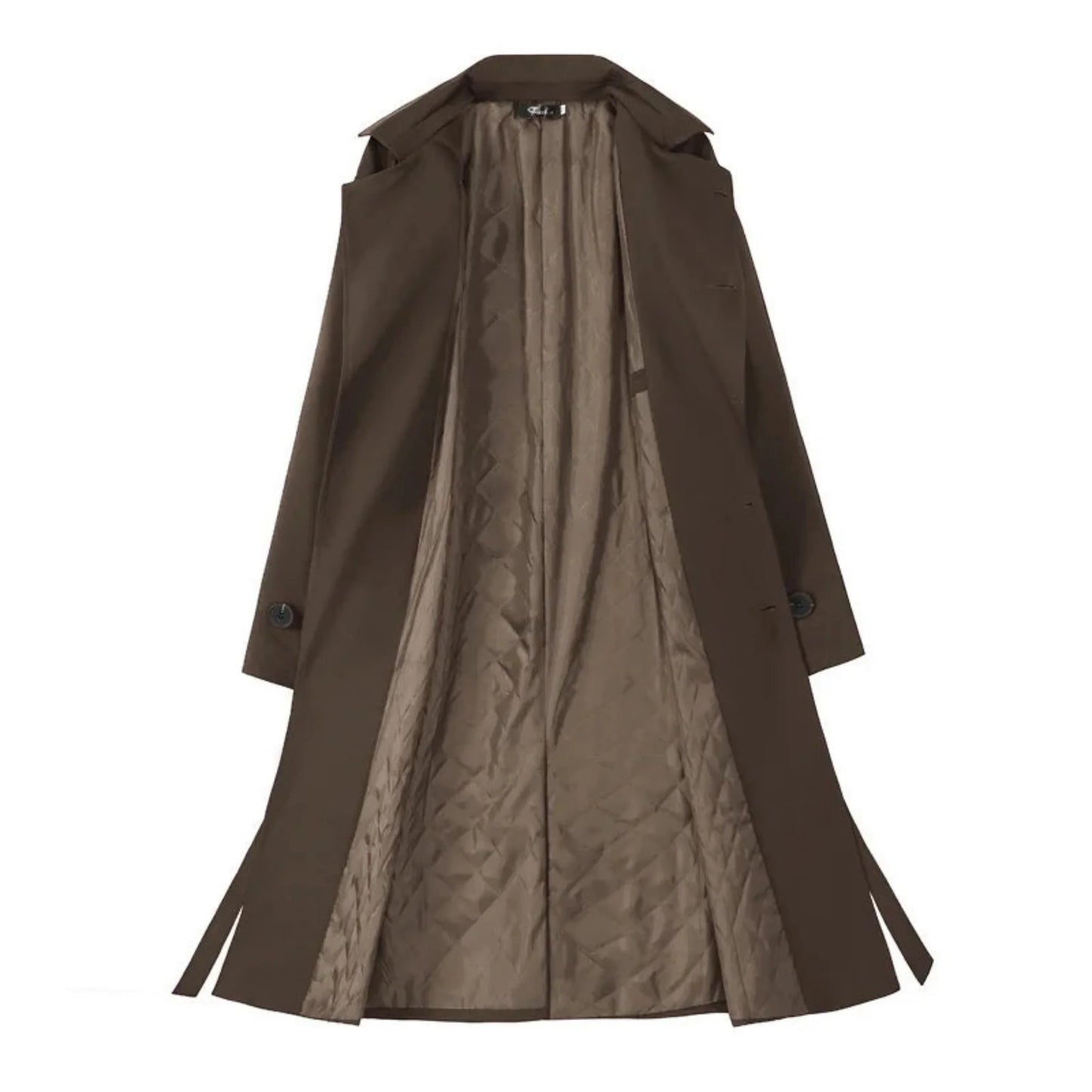 Luxe Men's Japanese Oversized Trench Coat