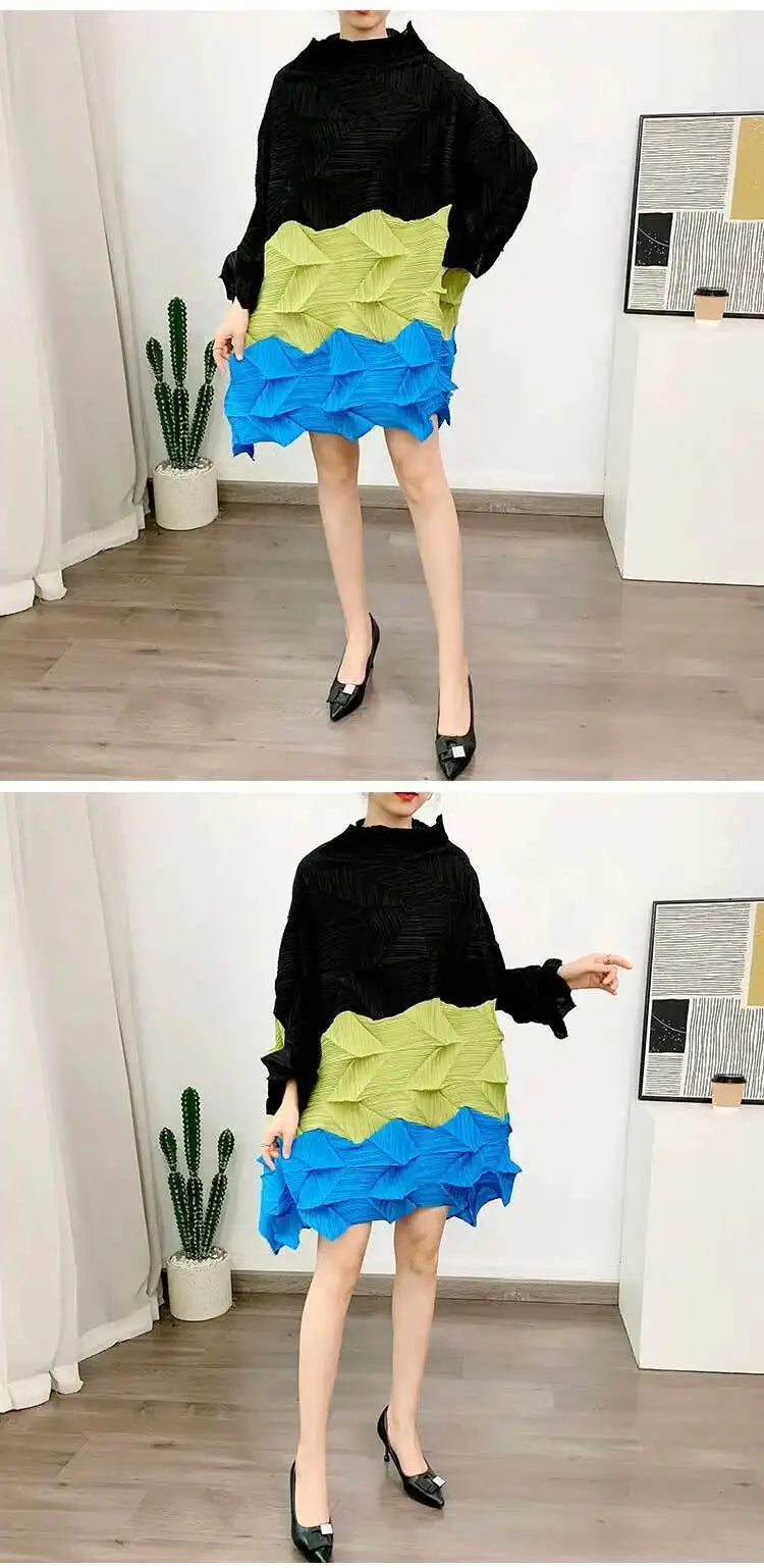 Women's Luxury Pleated Japanese Top