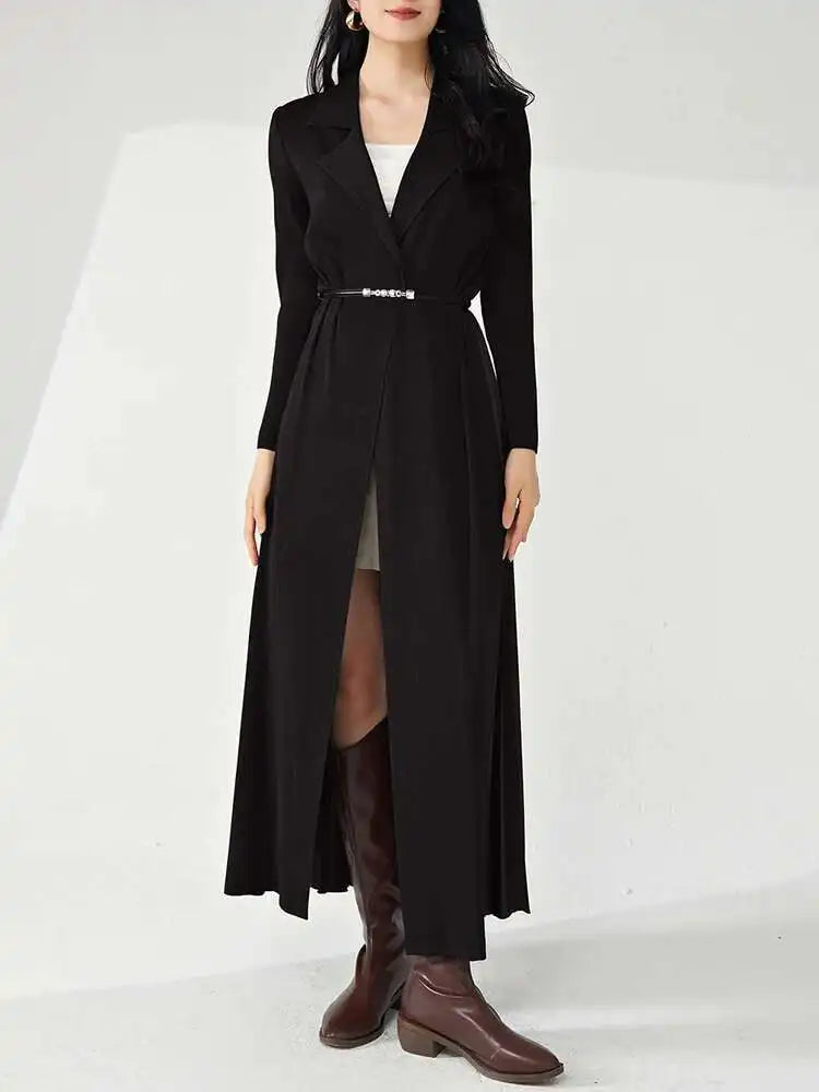 Japanese Pleat Casual Overcoat