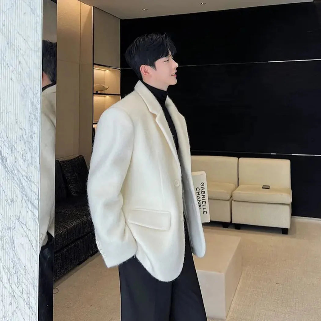 Men's Wool-Blend Commuter Blazer