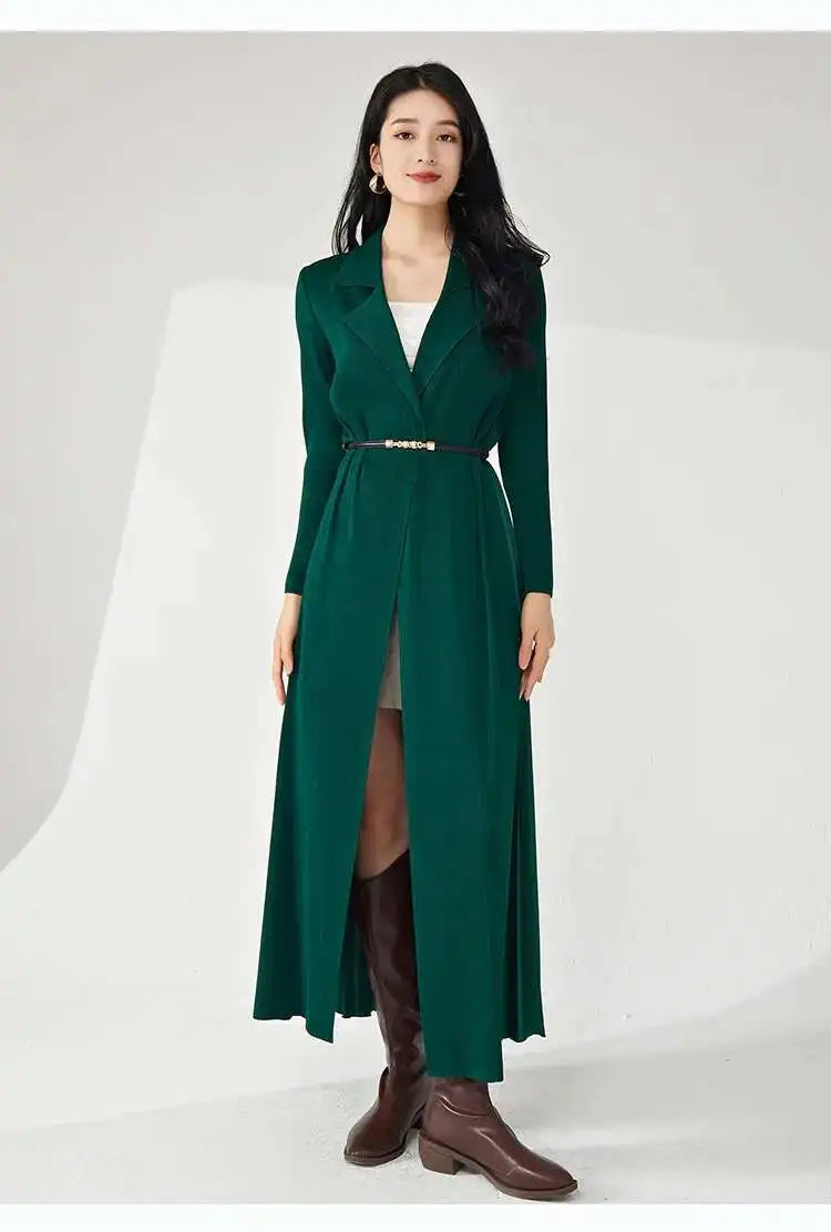 Japanese Pleat Casual Overcoat