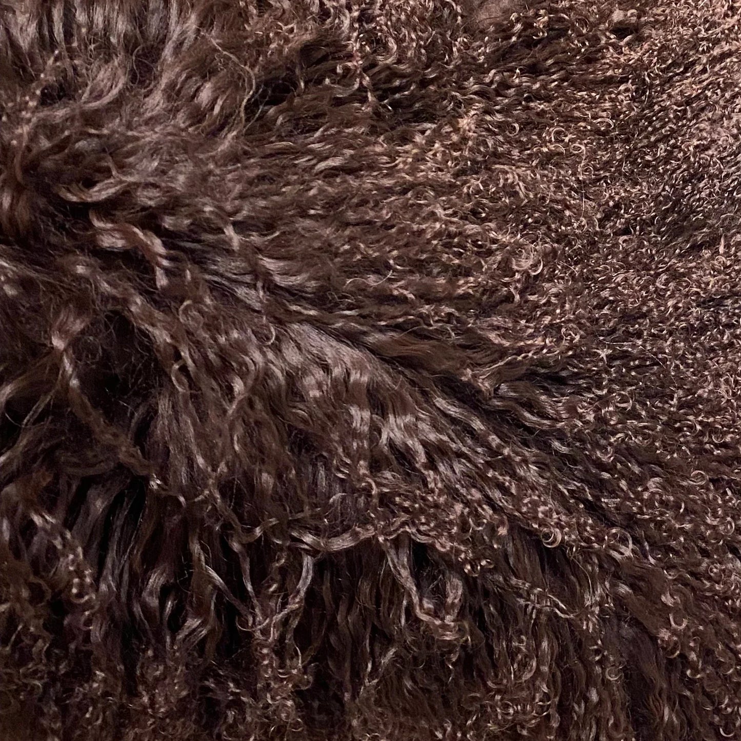100% Genuine Mongolian Lamb Fur Coat