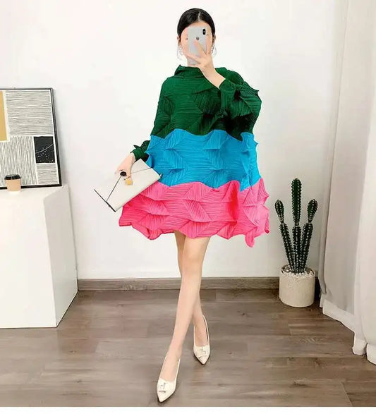 Women's Luxury Pleated Japanese Top