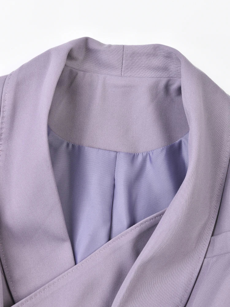 Women's Tailored Asymmetric Blazer