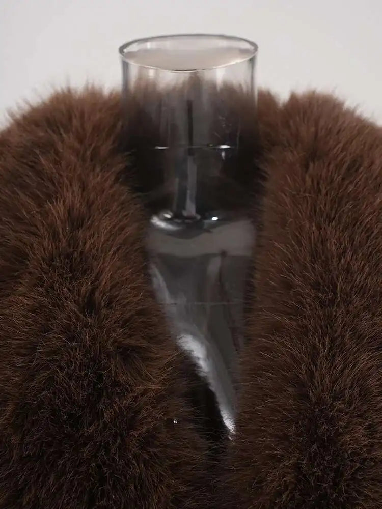 Cozy Luxe Long Faux Fur Coat