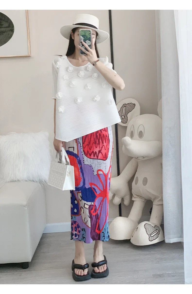Truly Pleated Elegant Top