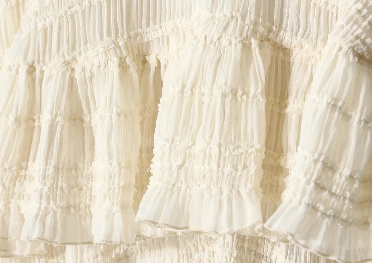 Luxury Lace Trench Gown Coat