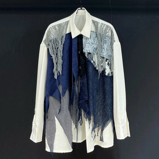 Men's Luxury Japanese Streetwear Blouse