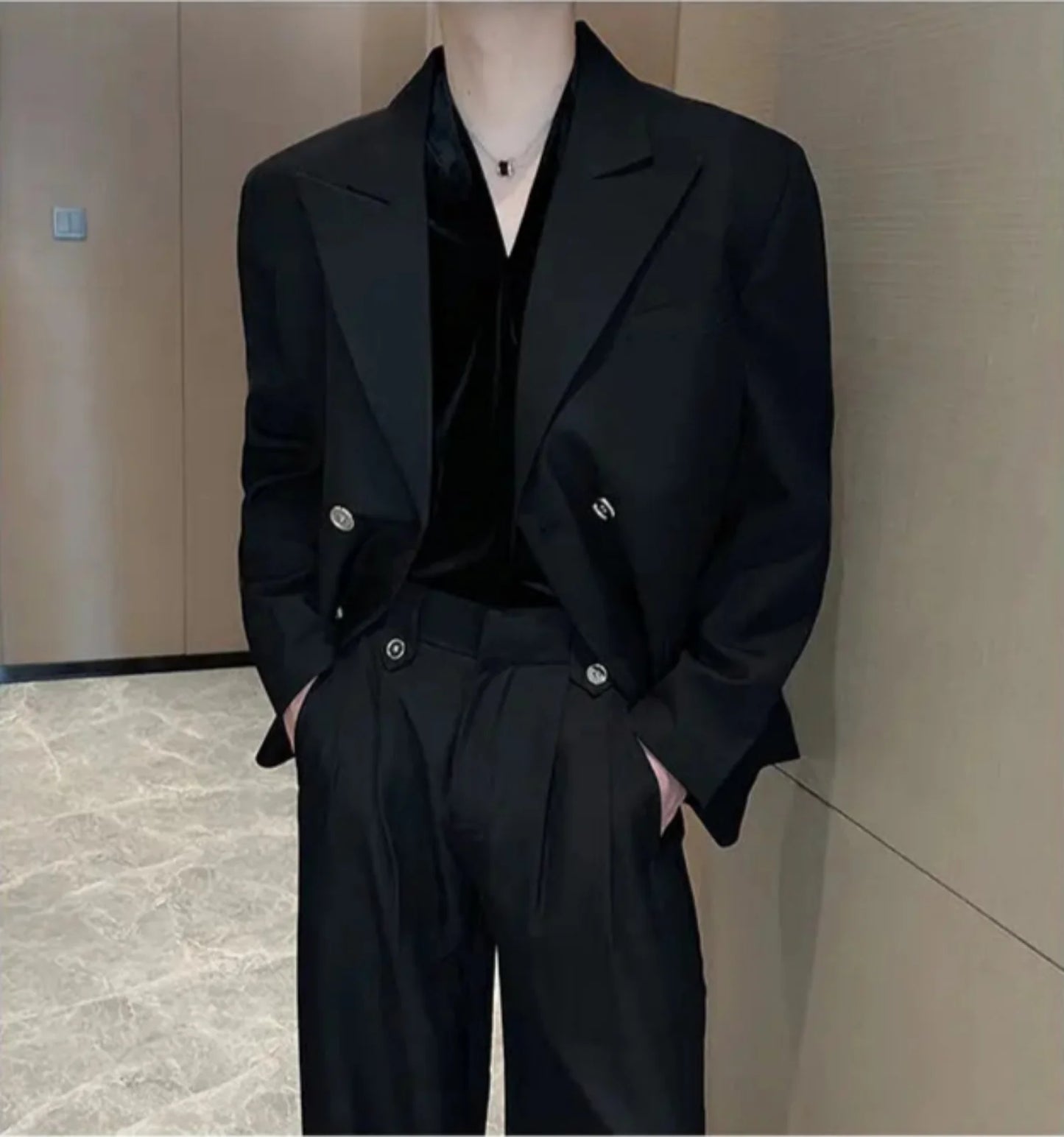 Men's Modern-Fit Everyday Suit Set