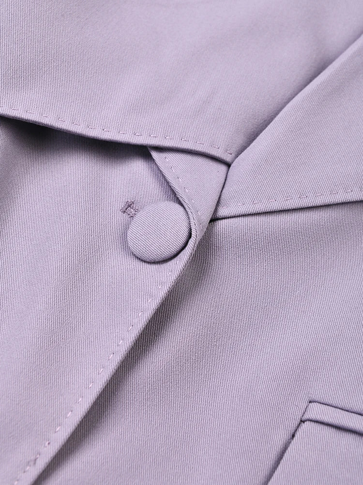 Women's Tailored Asymmetric Blazer