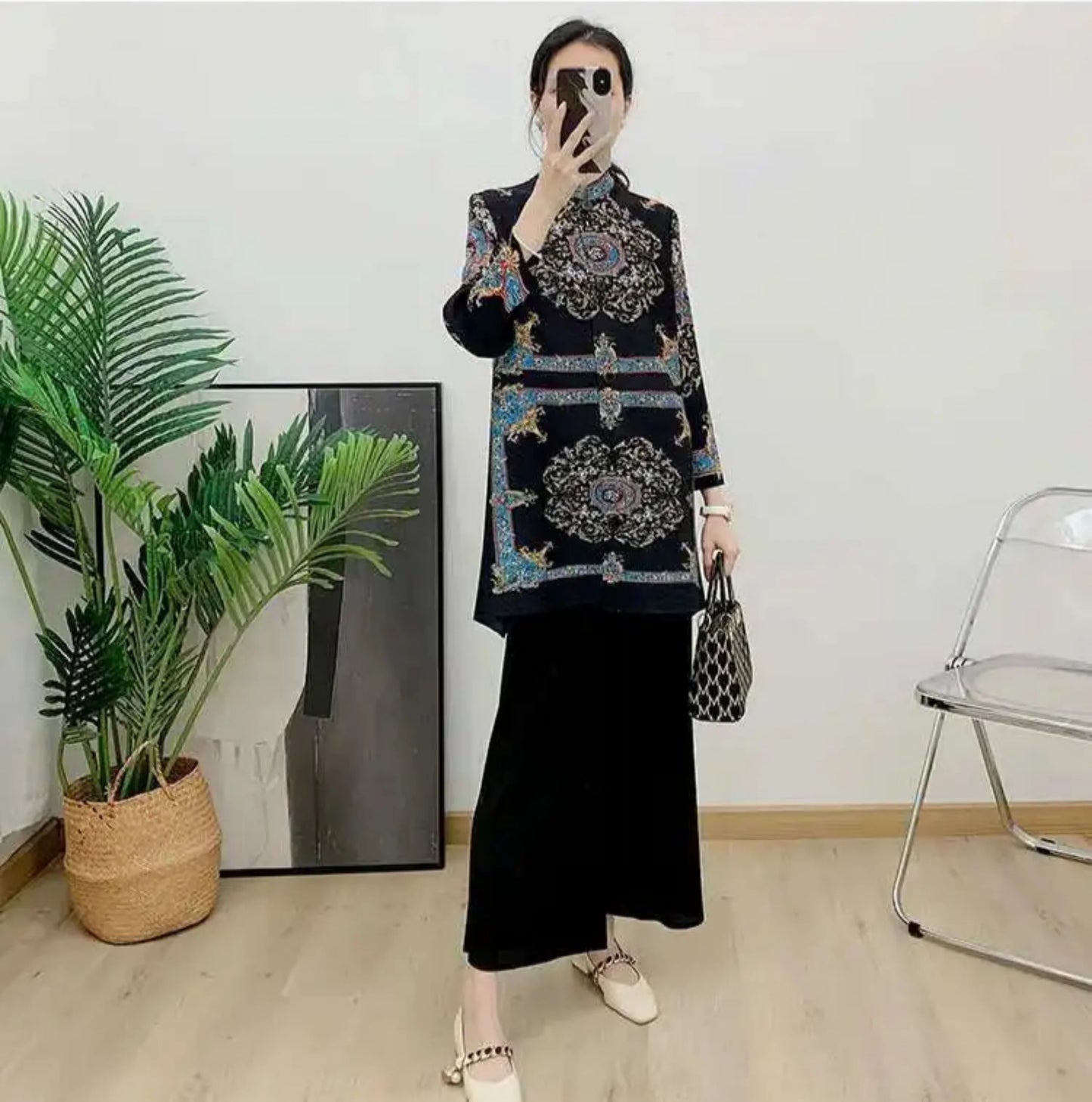Premium Pleated Trouser Set
