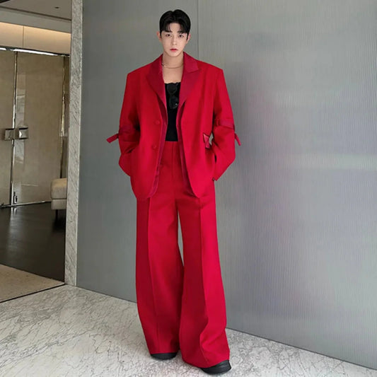 Men's Oversized Blazer & Pants Set - Modern Fit