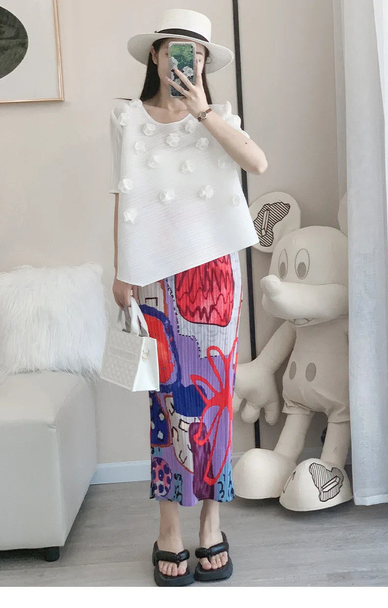 Truly Pleated Elegant Top