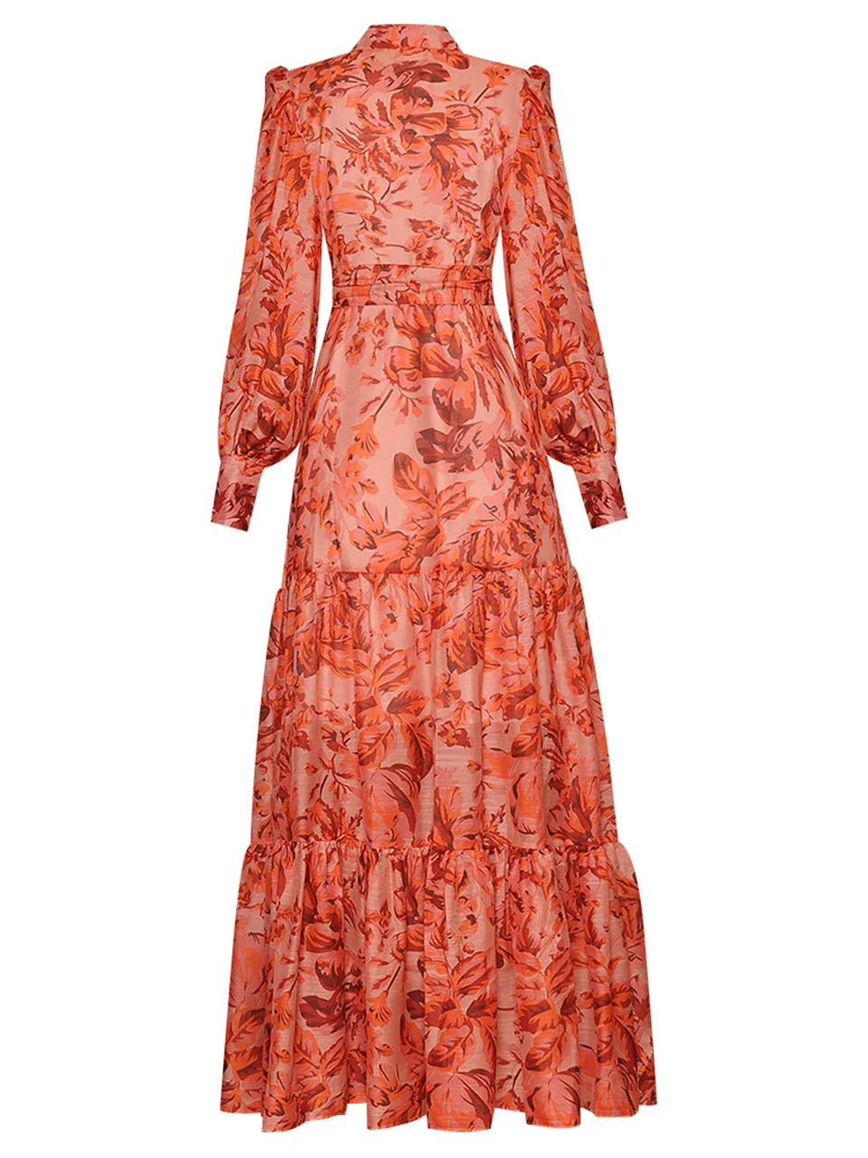Georgette A-Line Maxi Dress