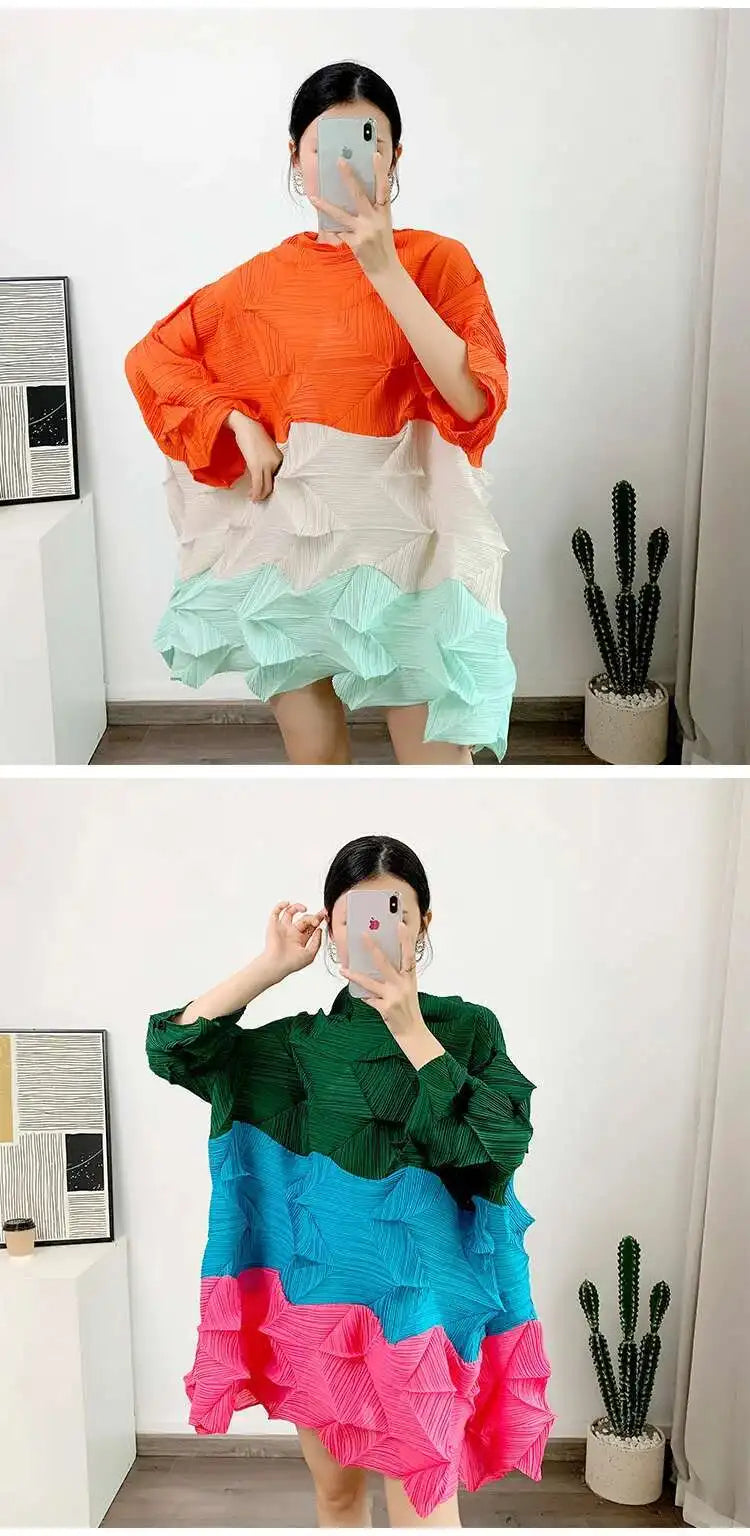Women's Luxury Pleated Japanese Top
