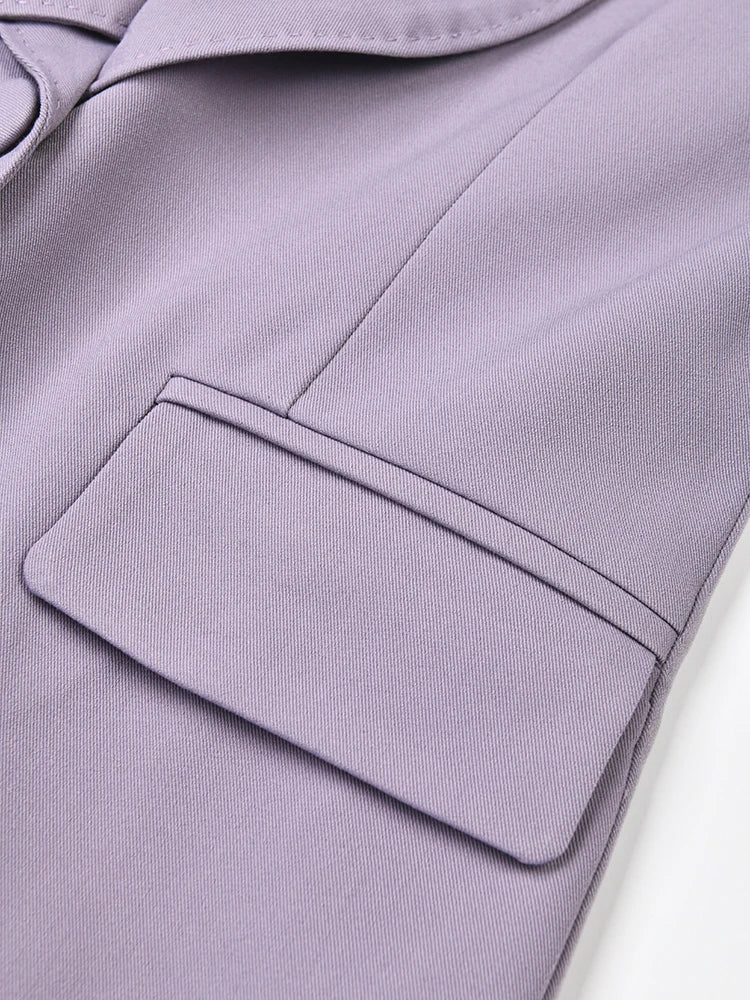 Women's Tailored Asymmetric Blazer