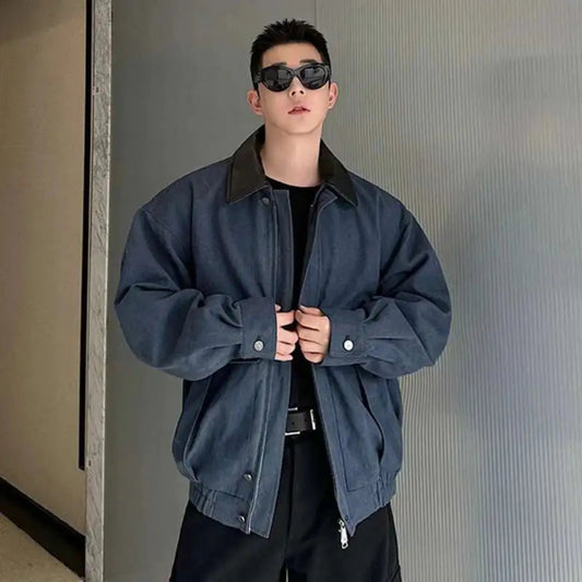 Men's Relaxed Fit Twill Studio Jacket