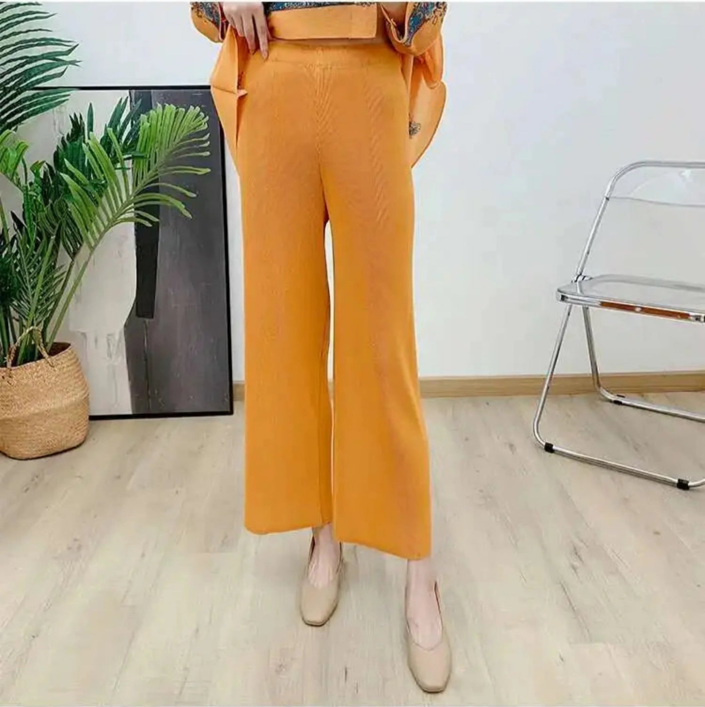 Premium Pleated Trouser Set