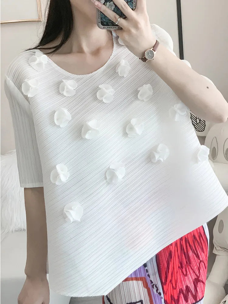 Truly Pleated Elegant Top