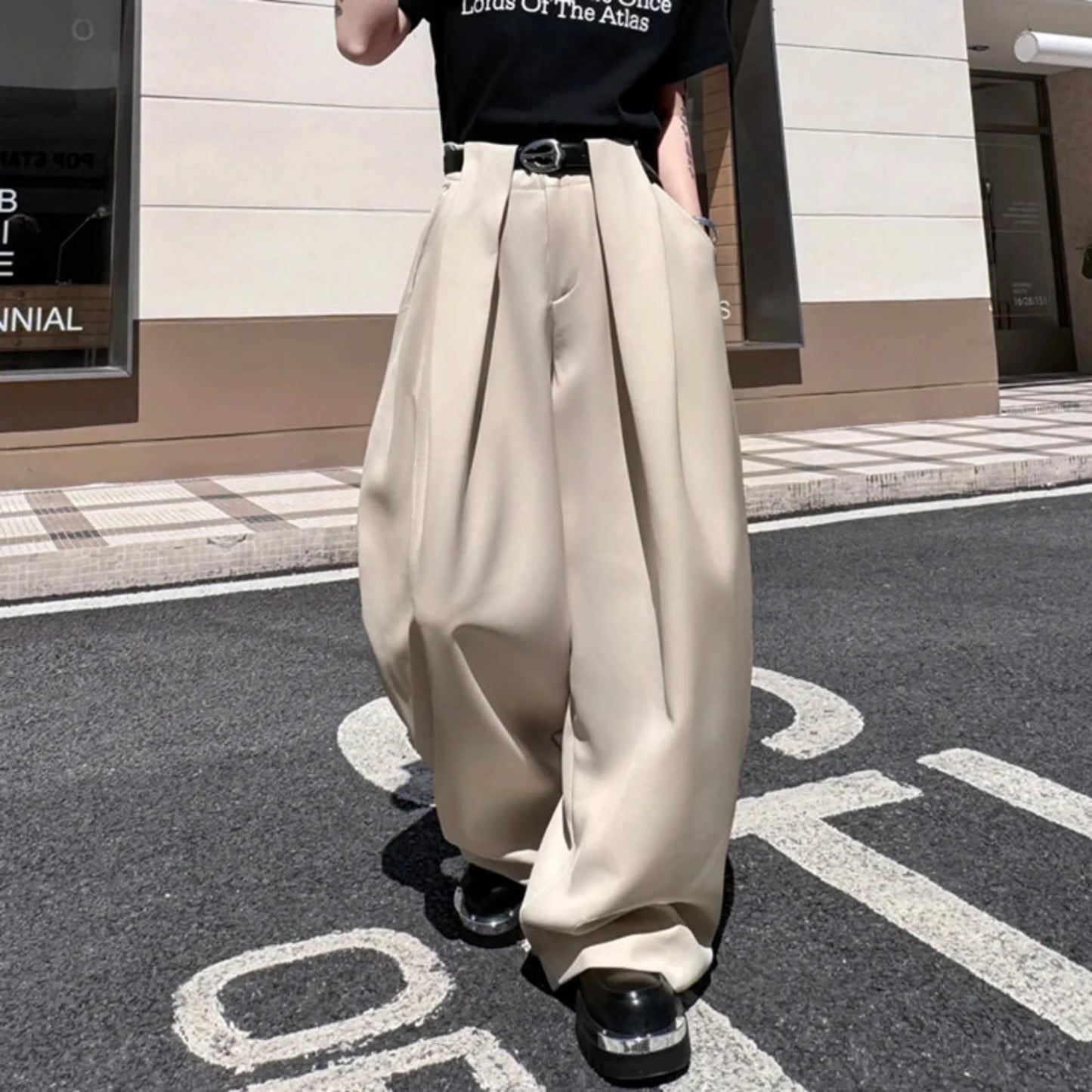 Men's Tokyo Parachute Trousers- Elastic Waistband