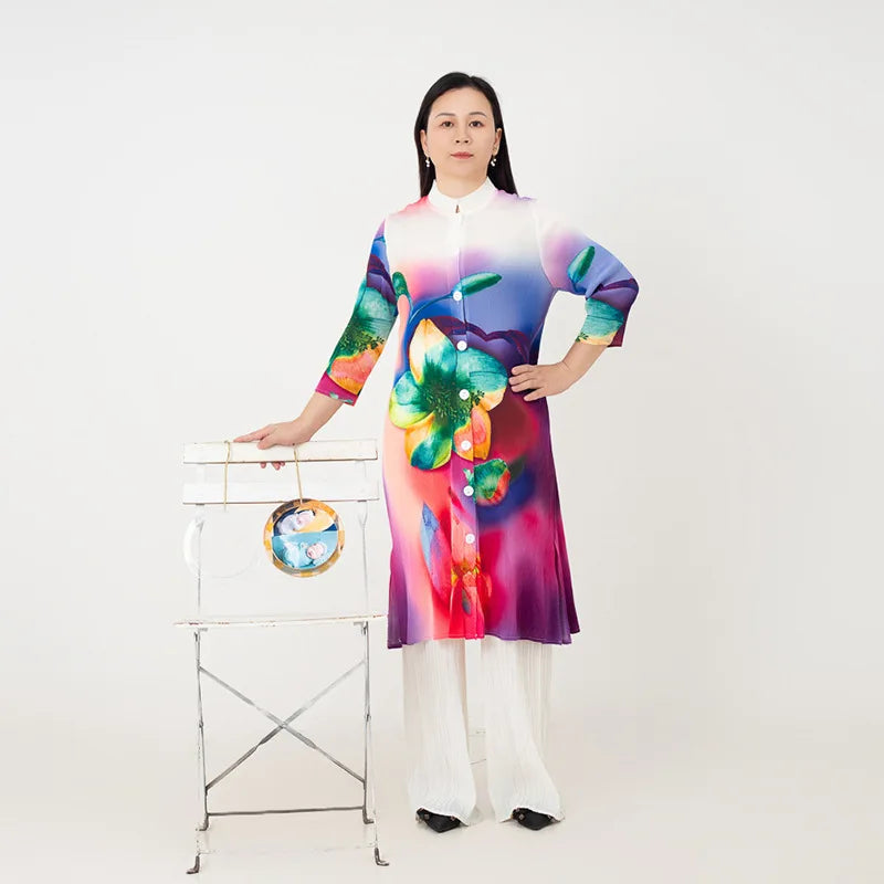 Luxurious Floral Top & Pant Set