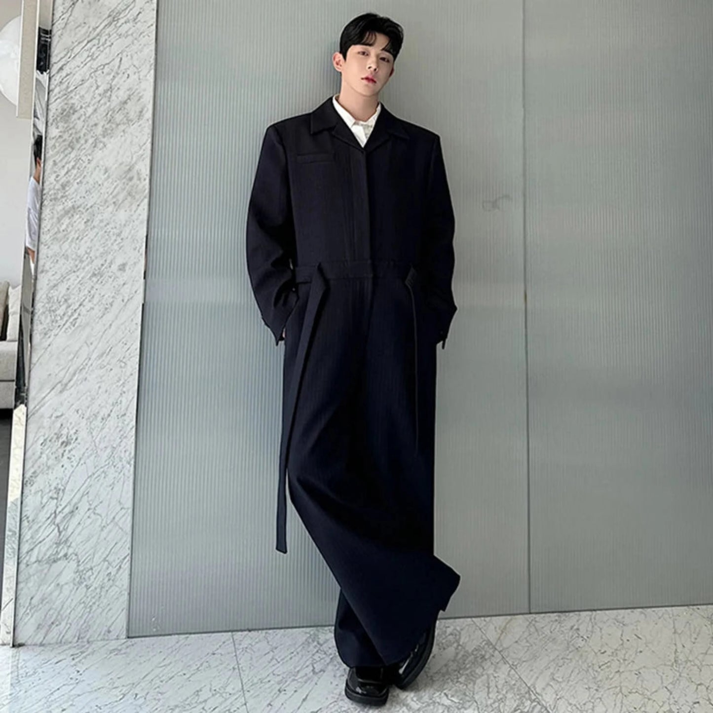 Men's Oversized Wide Leg Jumpsuit
