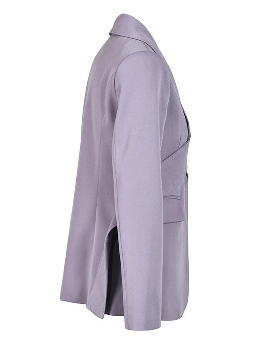 Women's Tailored Asymmetric Blazer