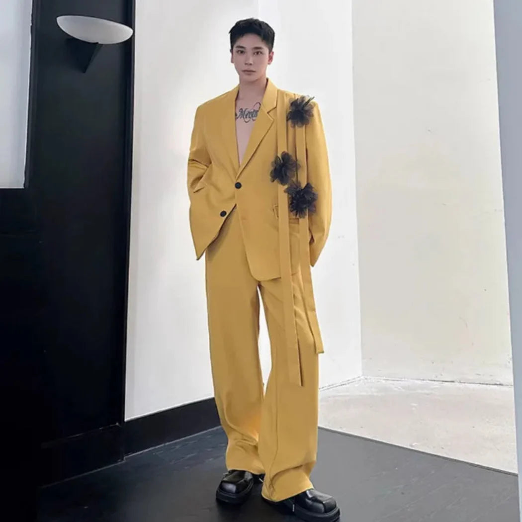 Men's Relaxed Fit Blazer & Pants