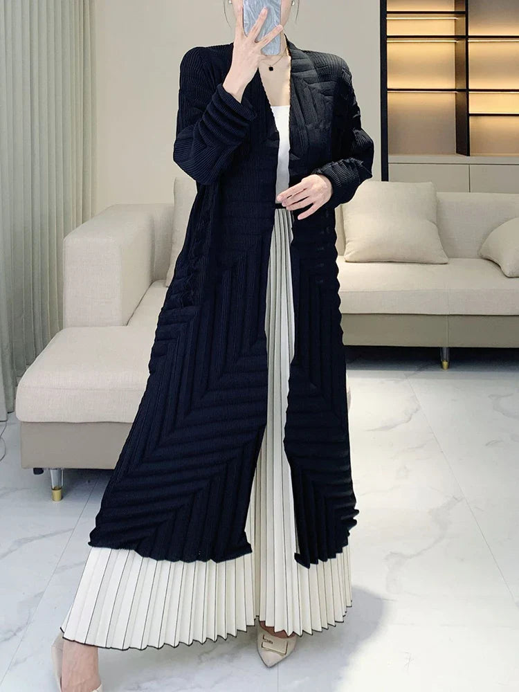 Tailored Fit Japanese Pleated Duster