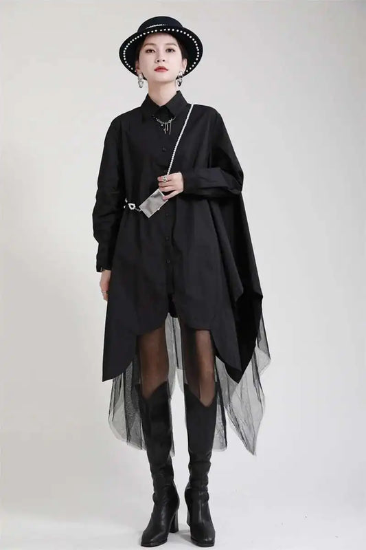 Japanese Avant-Garde Blouse Dress