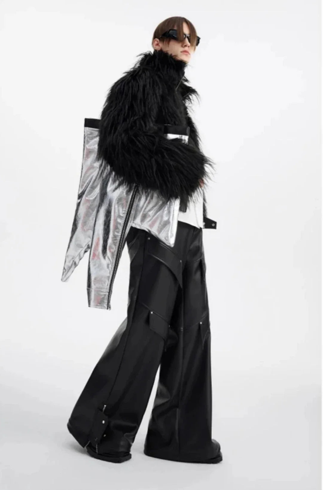 Men's Classic Faux Fur Retro-X Jacket | Luxury Streetwear