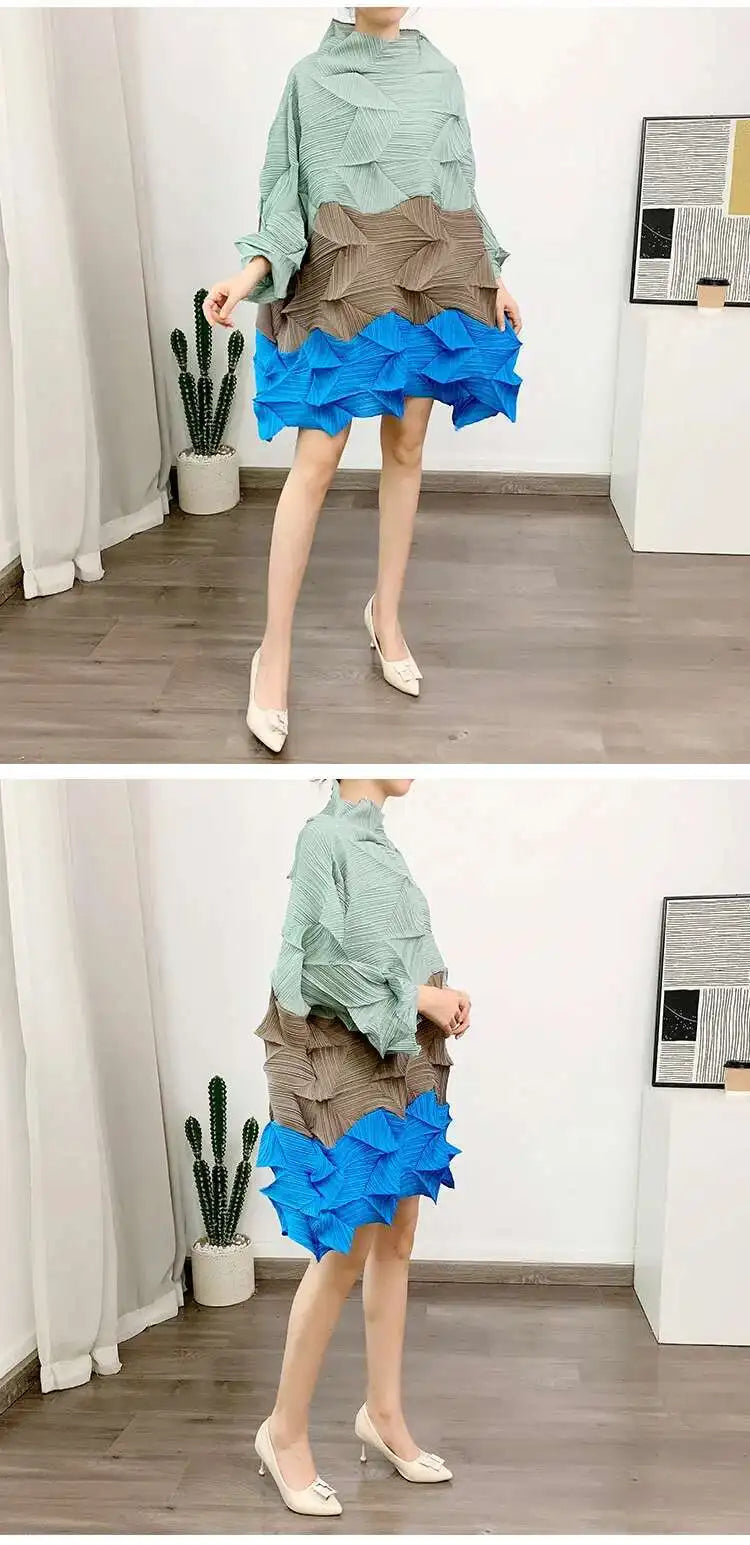 Women's Luxury Pleated Japanese Top