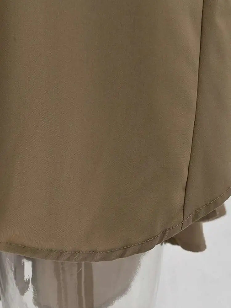 Asymmetric Hem Button-Down Shirt