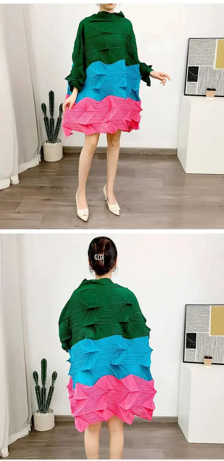 Women's Luxury Pleated Japanese Top