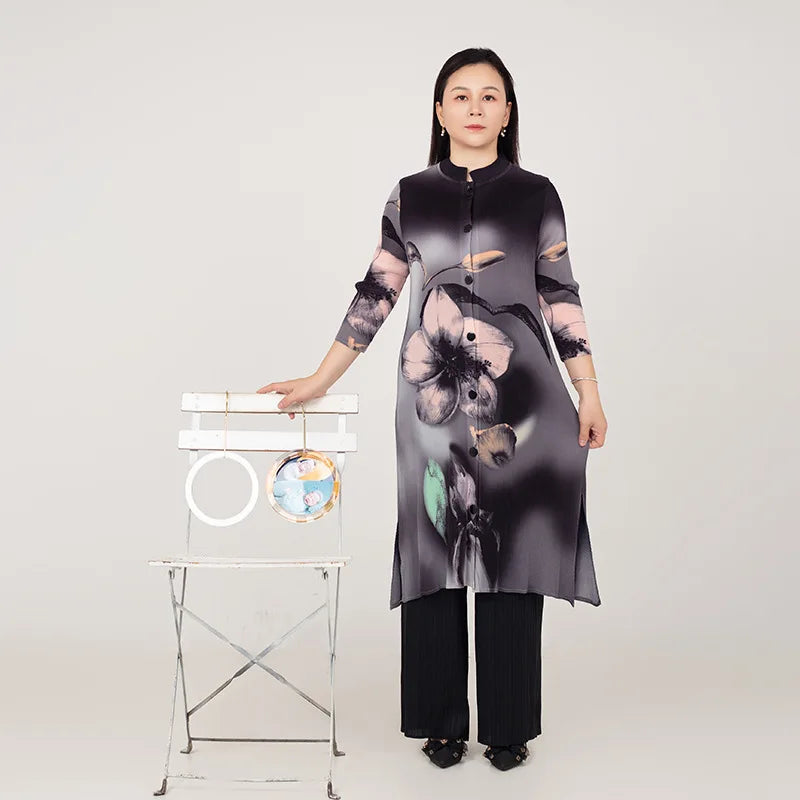 Luxurious Floral Top & Pant Set