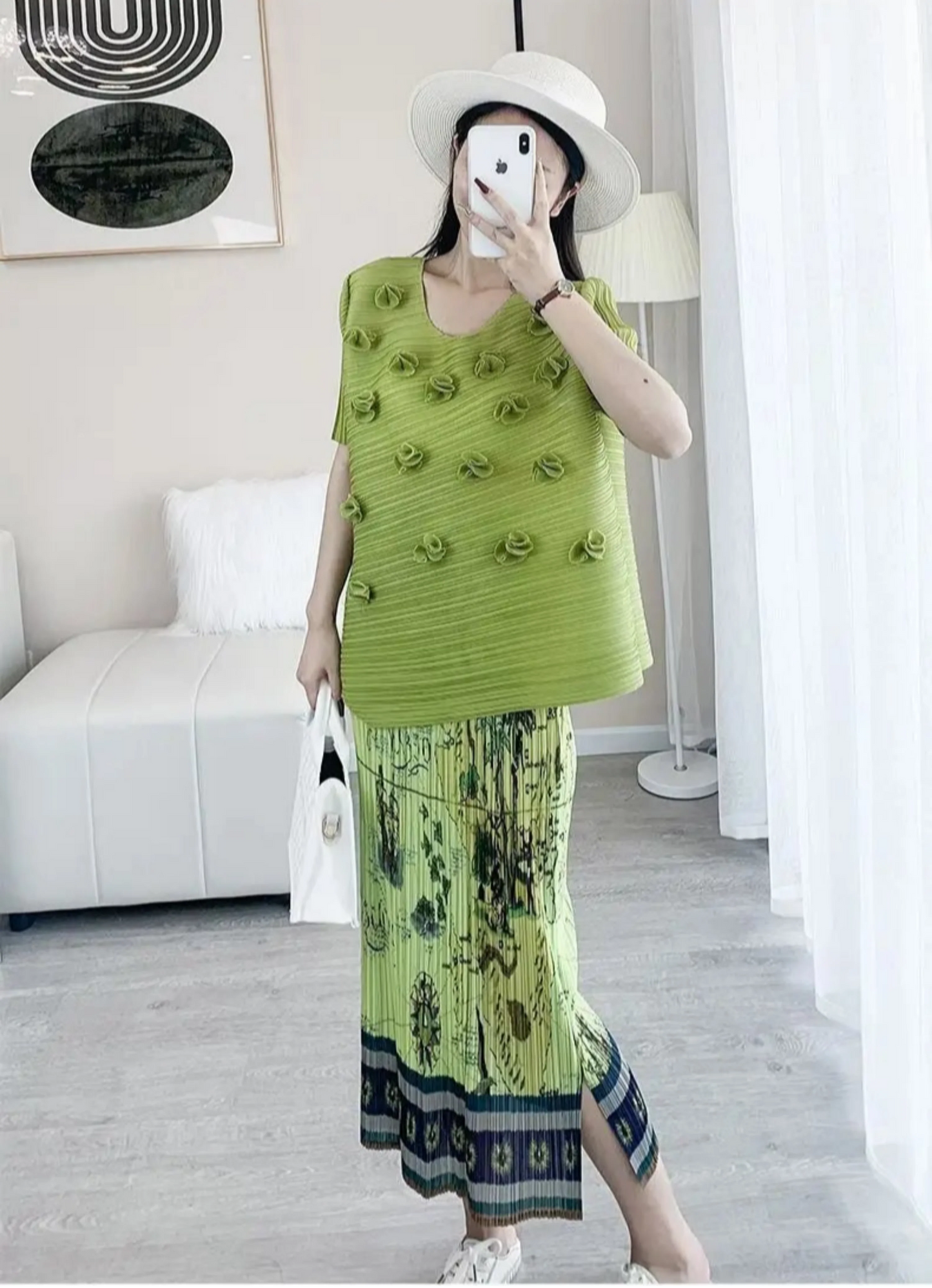 Truly Pleated Elegant Top