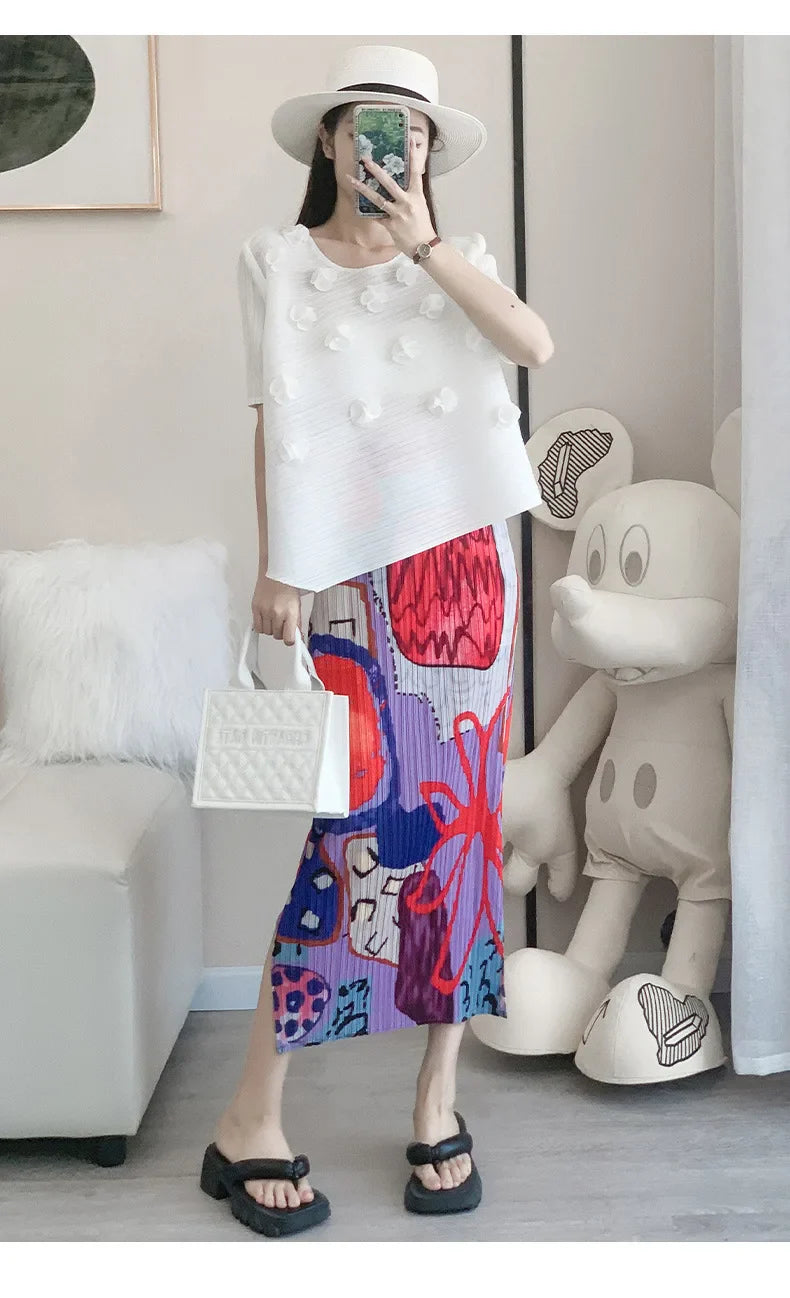 Truly Pleated Elegant Top