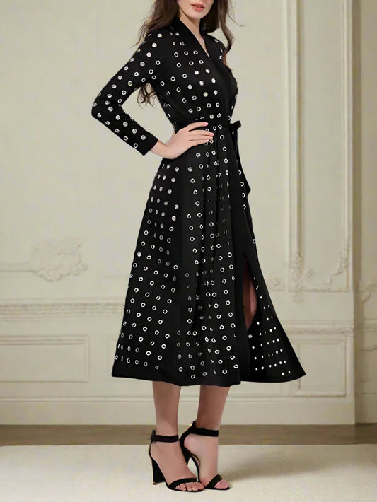 Women's Lightweight Long Wrap Coat