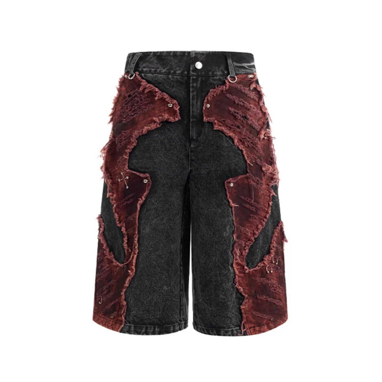 Men's Japanese Denim Culottes Shorts
