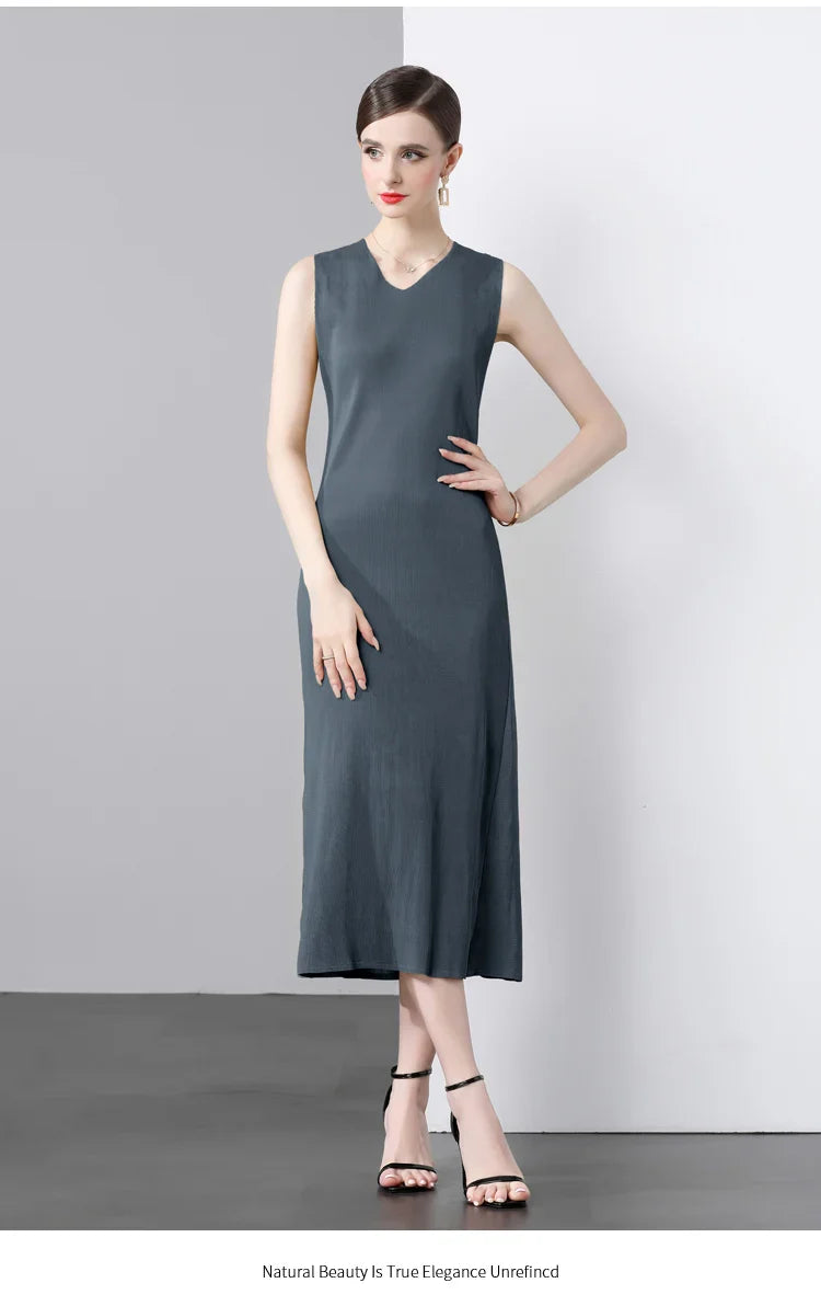 Women's Luxe 2 Piece Pleated Dress Coat Set