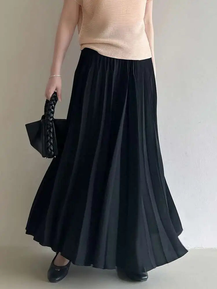 Wide Leg Pleated Palazzo Pants