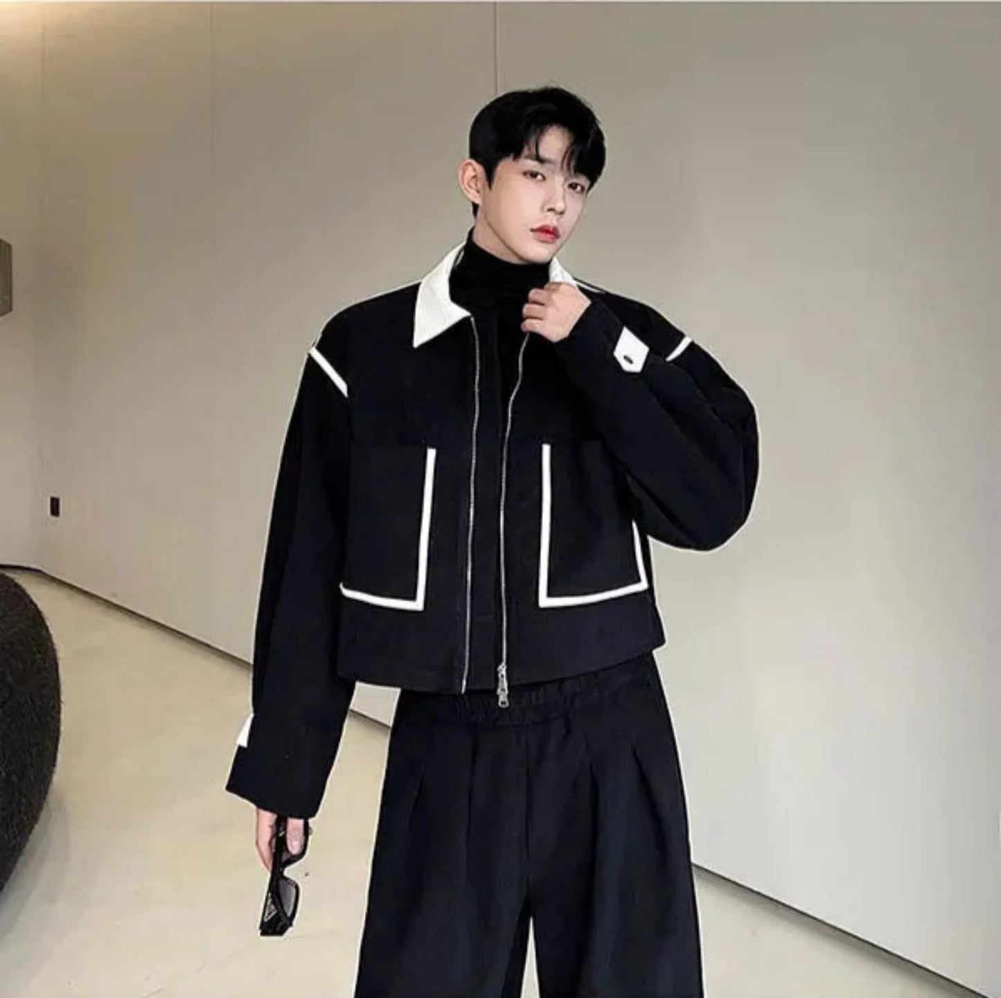 Men's Luxe Corduroy Jacket & Wide-Leg Pants