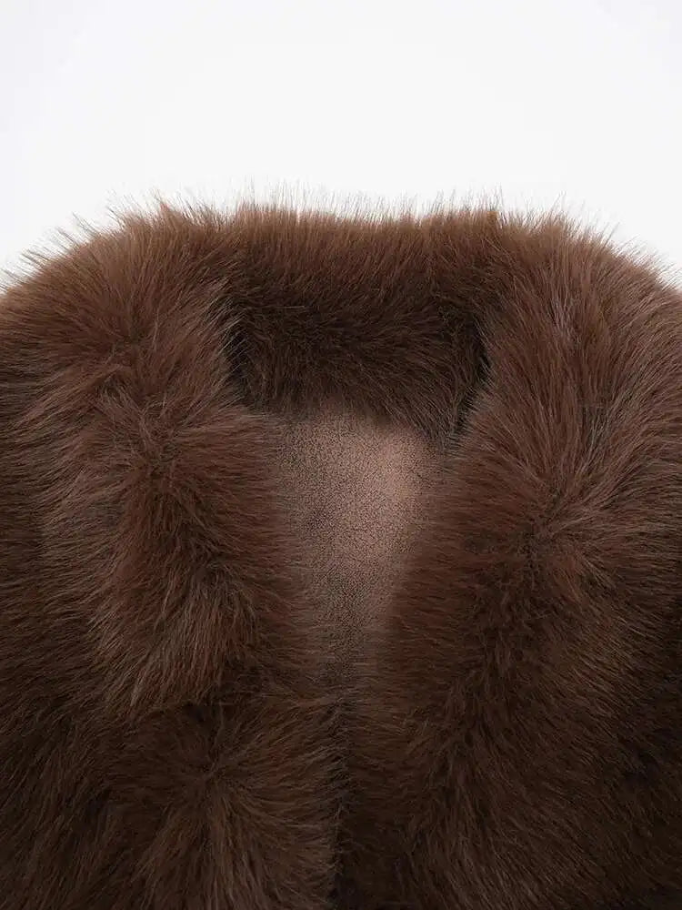 Faux Fur Cozy Luxury Coat