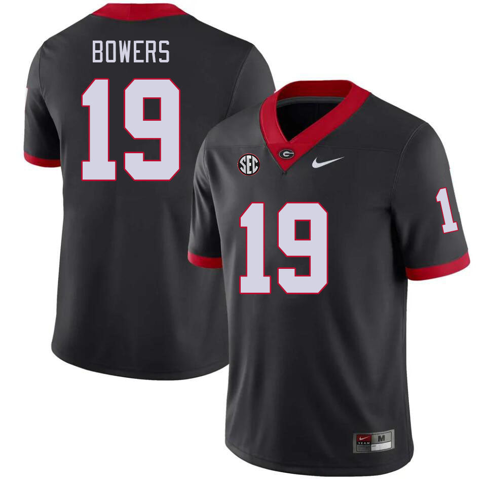 Men's #19 Brock Bowers Georgia Bulldogs College Football Jersey