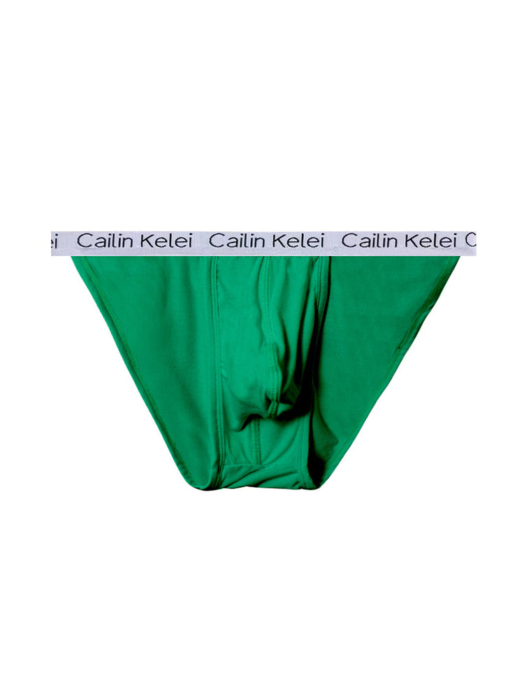 3-pack Men's Ultra Sexy Low Rise U-shaped Convex Pouch Briefs