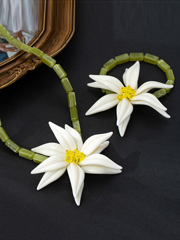 Flower Shape Bracelet Accessories Necklaces Accessories