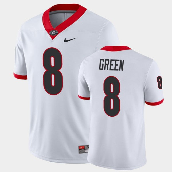Men's #8 AJ Green Georgia Bulldogs Football Jersey